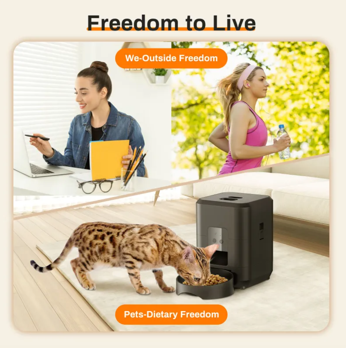 Reclaim Your Time: The Smart Automatic Pet Feeder for Busy Families