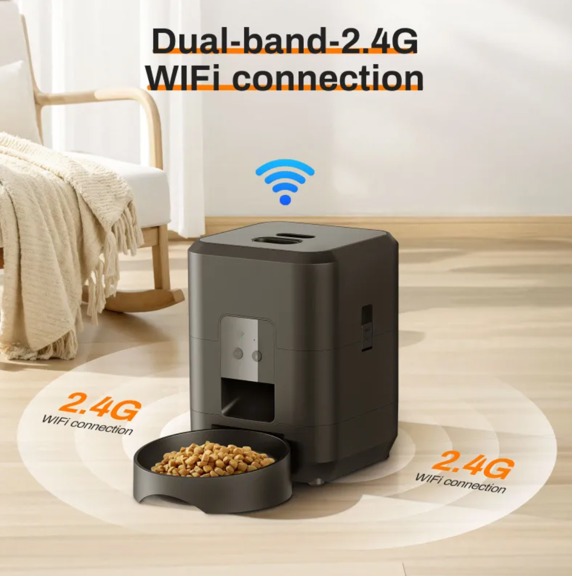 Reclaim Your Time: The Smart Automatic Pet Feeder for Busy Families